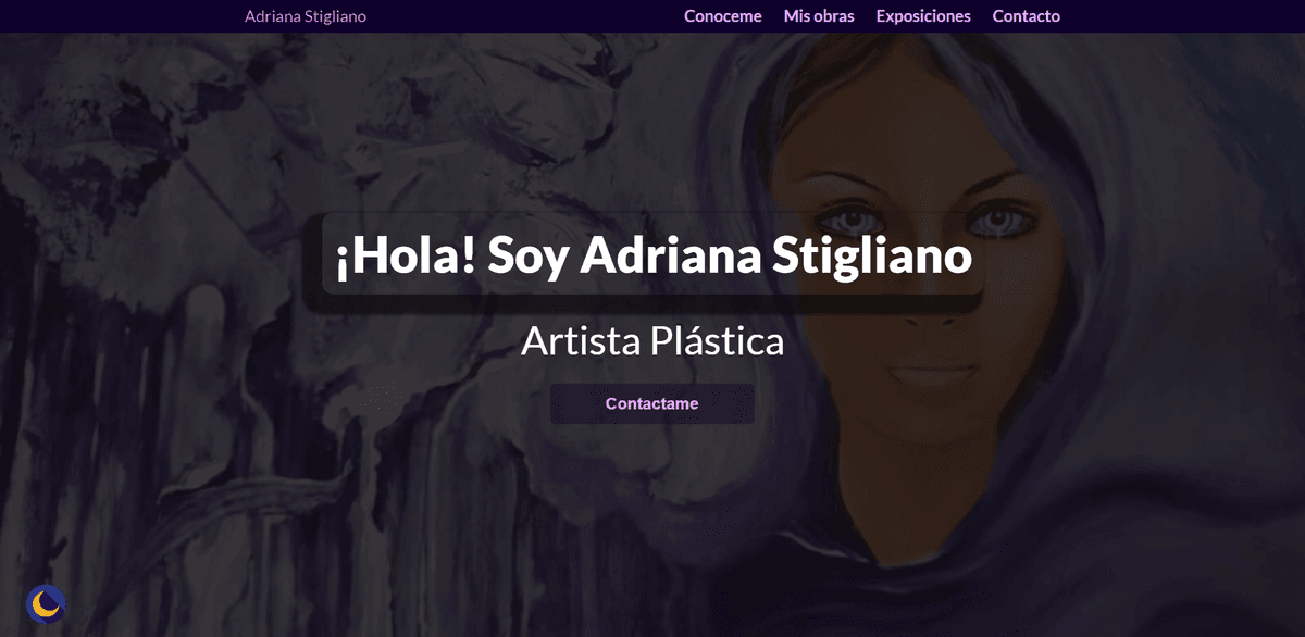 Portafolio de arte de Adriana Stigliano